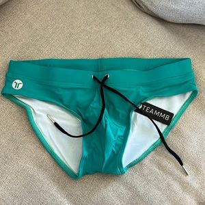 NWT Teamm8 teal swim brief
